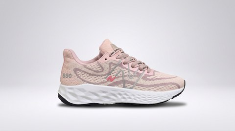 Blush Pink / White